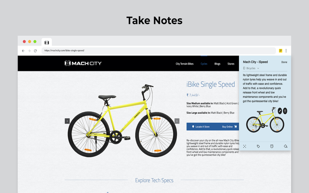 Notebook Web Clipper – Sticky Notes & Save Articles截图4