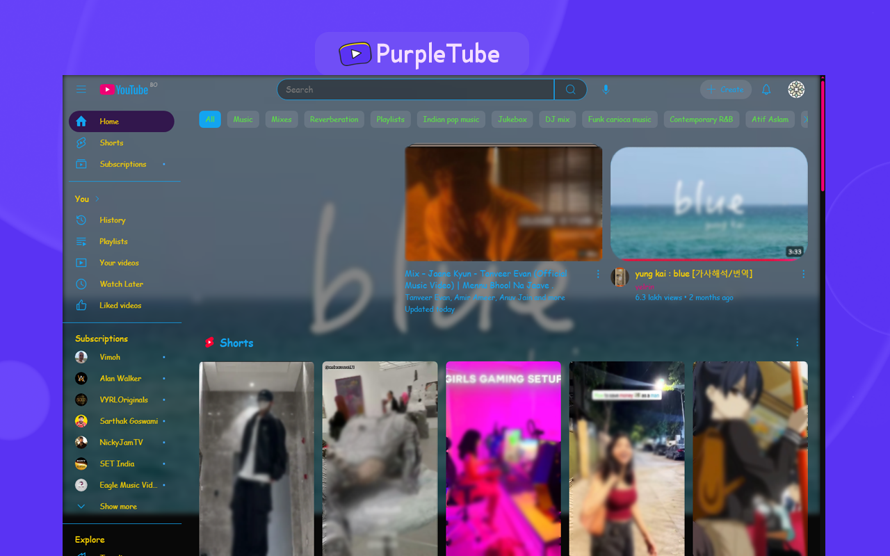 Purple Of YouTube™截图1