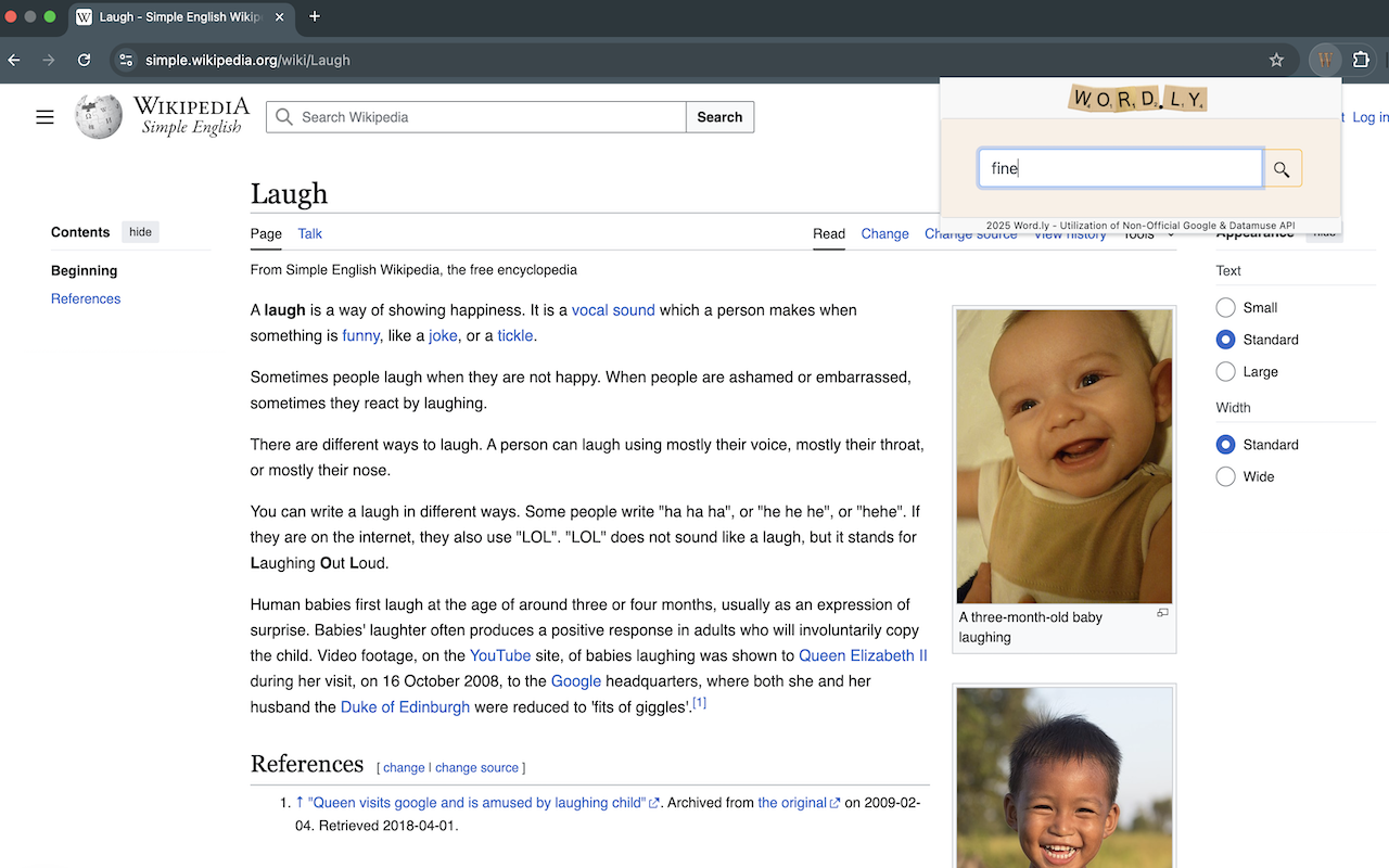 word.ly - Dictionary, Thesaurus, & Rhymes截图3