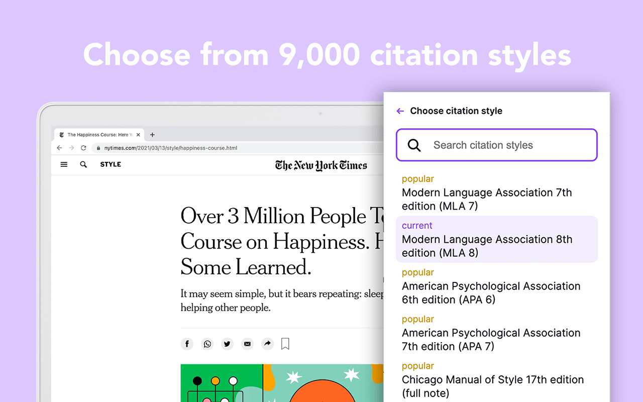 Bibcitation Bibliography & Citation Generator截图2