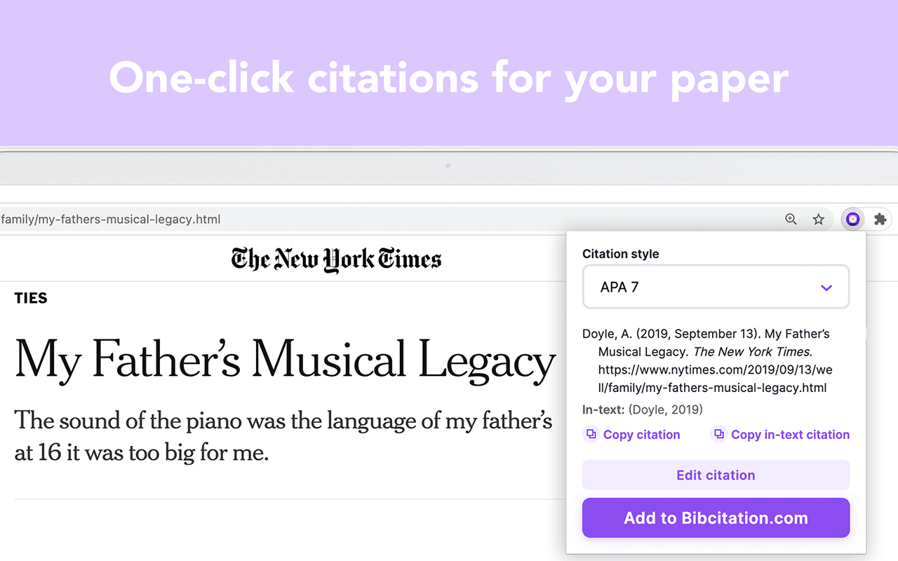 Bibcitation Bibliography & Citation Generator截图3