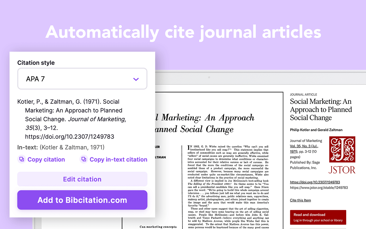 Bibcitation Bibliography & Citation Generator截图5