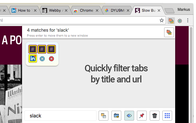 Tab Manager Plus for Chrome截图5