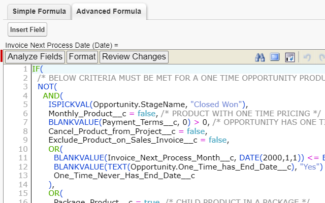 Salesforce.com Enhanced Formula Editor截图2