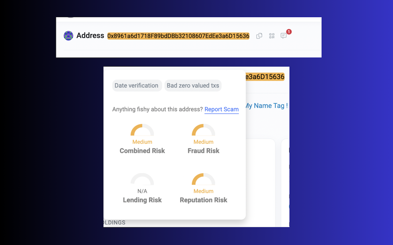 Wallet Highlighter - Crypto Fraud & Risk Tool截图4