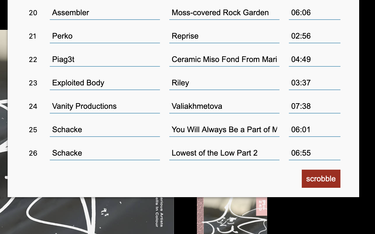 Bandcamp Scrobbler截图2