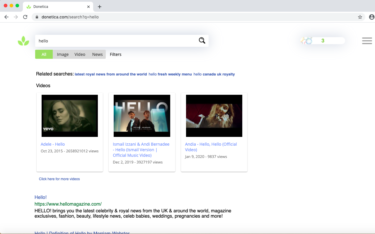 Donetica - Your search matters截图2