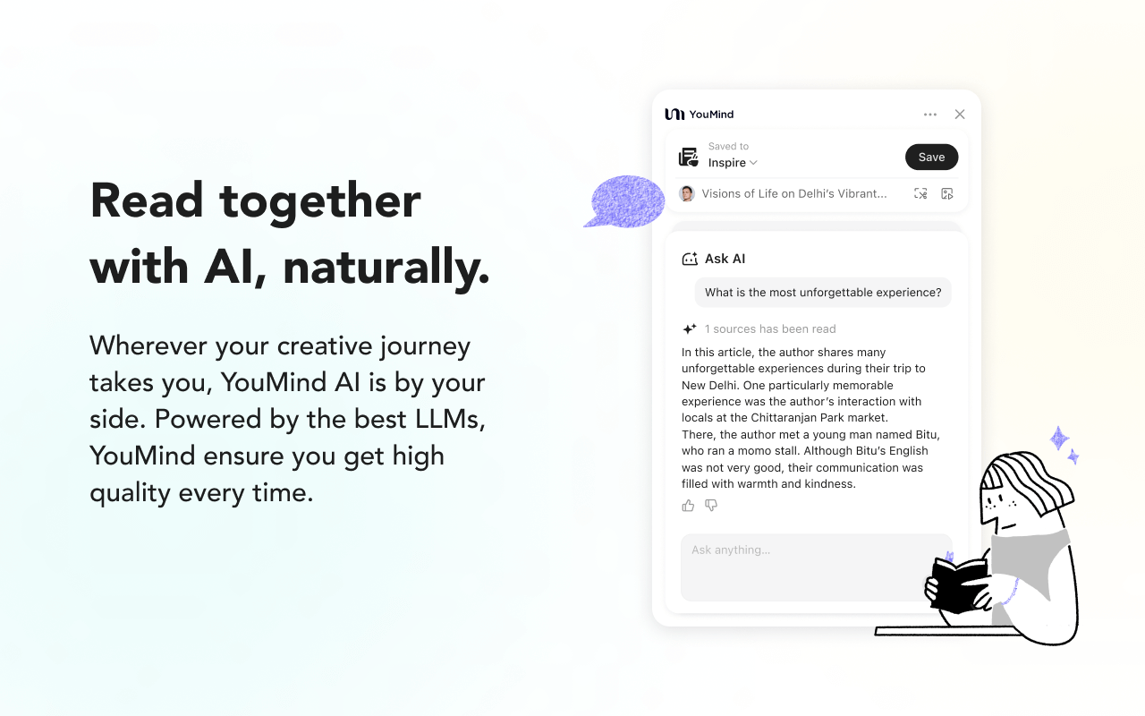 YouMind: AI Web Clipper, Youtube Notes & Annotate | Claude Gemini Assistant截图5