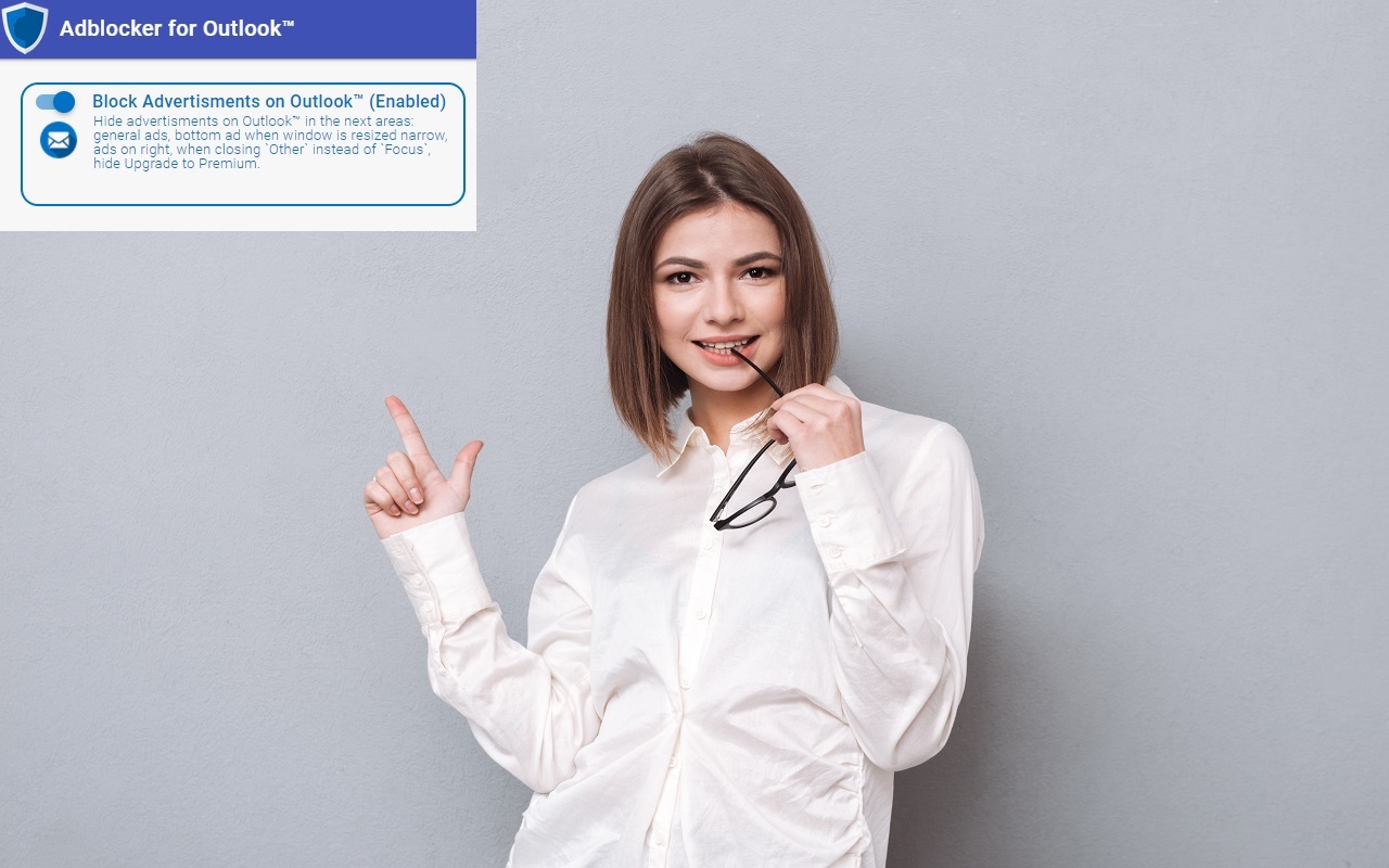 适用于Outlook™的Adblocker截图1