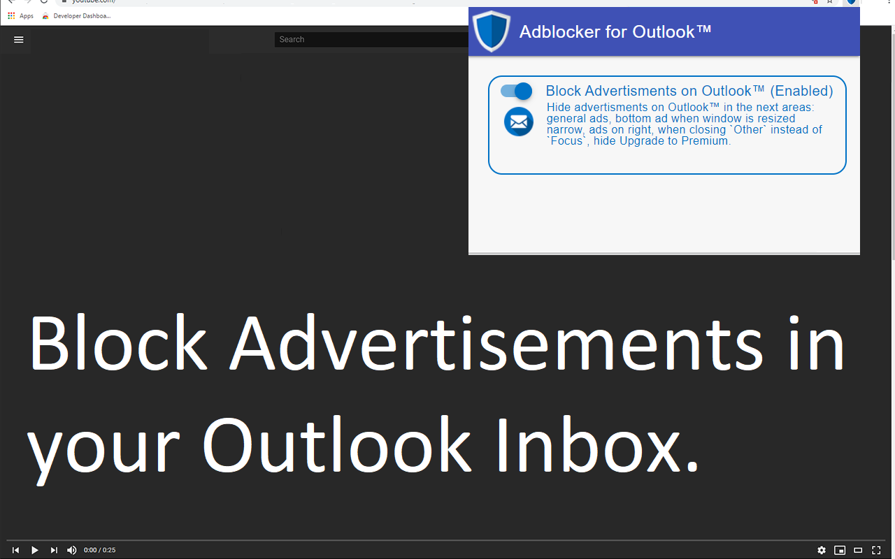 适用于Outlook™的Adblocker截图2