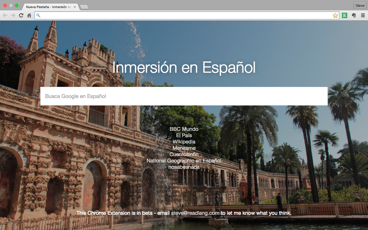 Spanish Immersion Homepage截图1