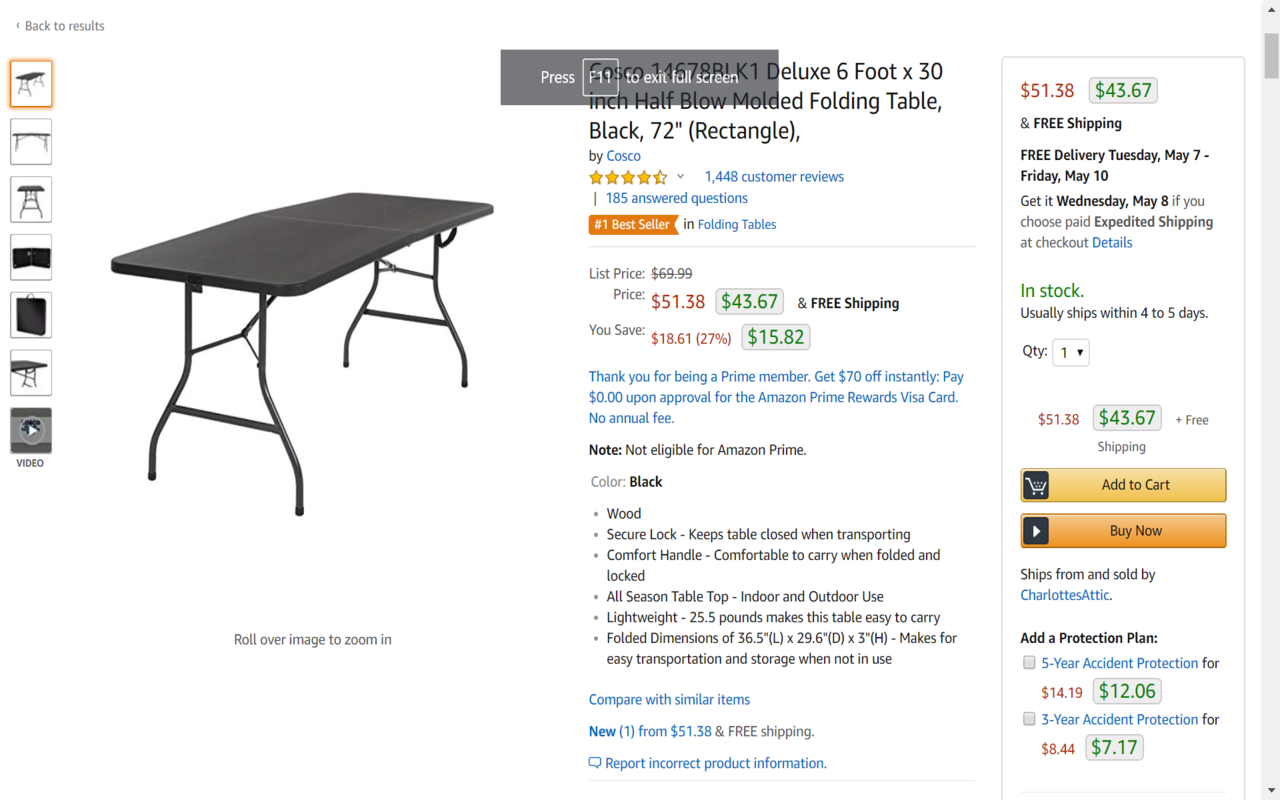 [Amazon] show price without fees截图2