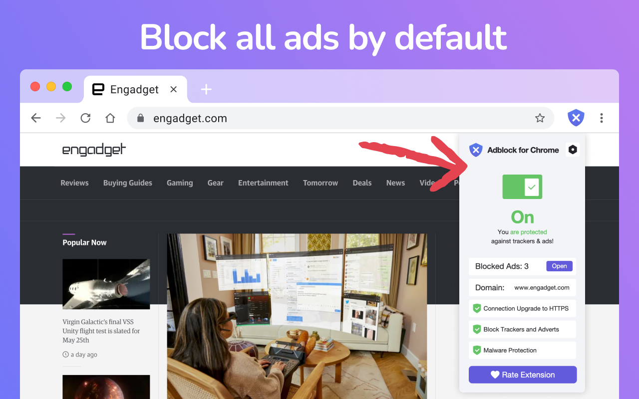 Adblock - adblocker for Youtube截图3