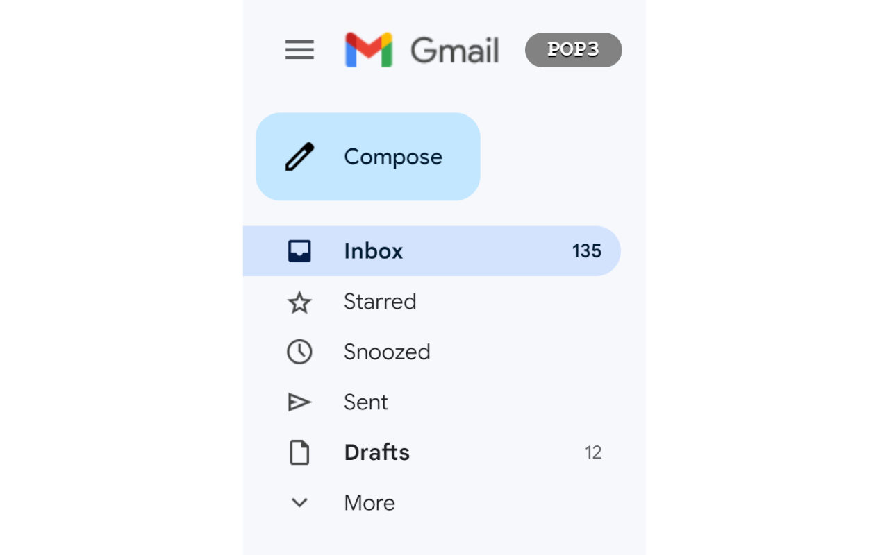 Gmail POP3 Refresh Button截图1