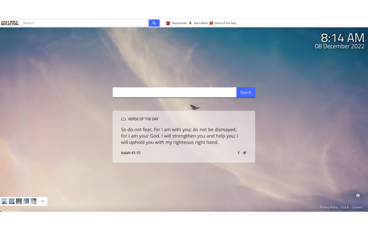 Daily Bible Reflection Search截图1