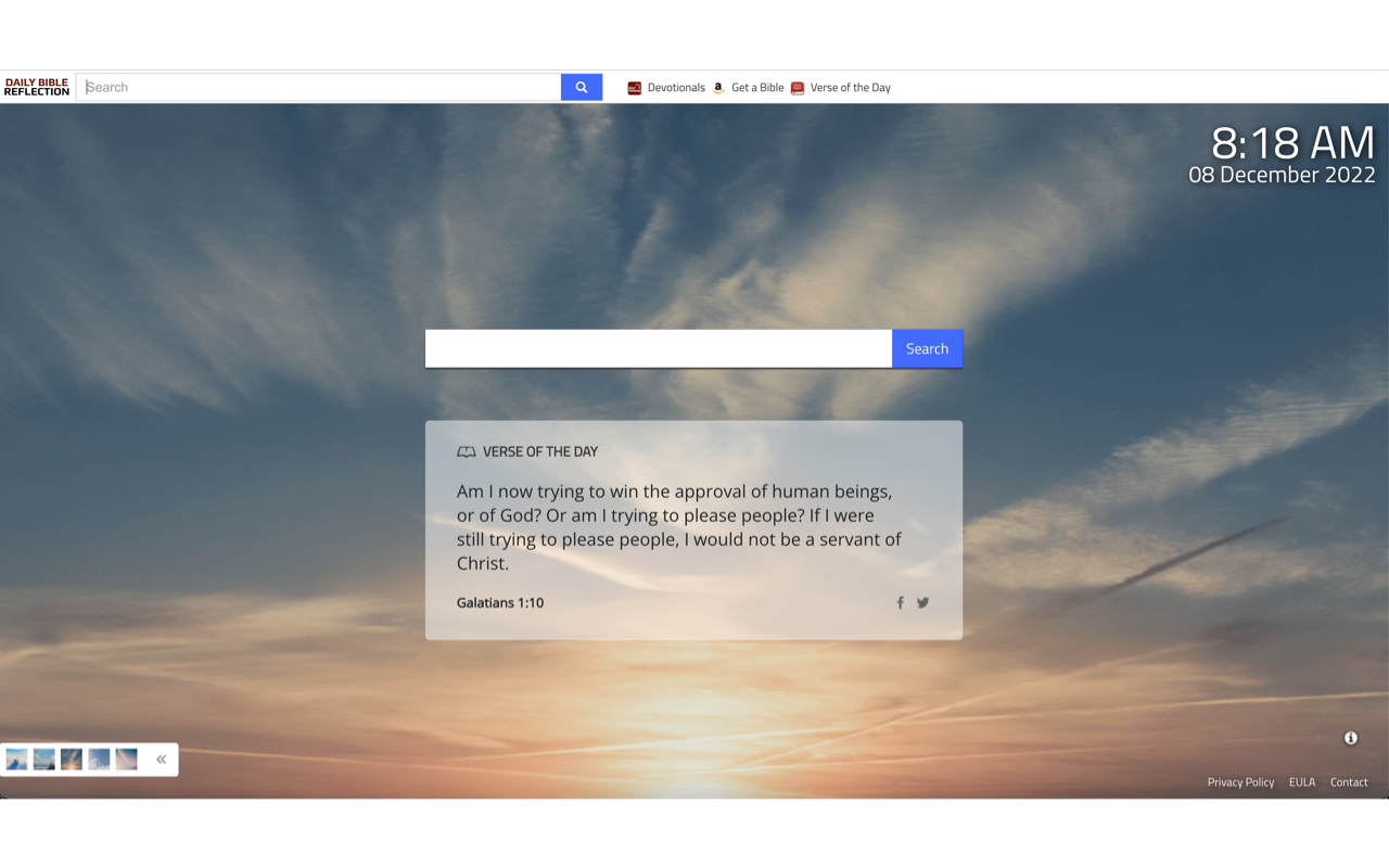 Daily Bible Reflection Search截图2