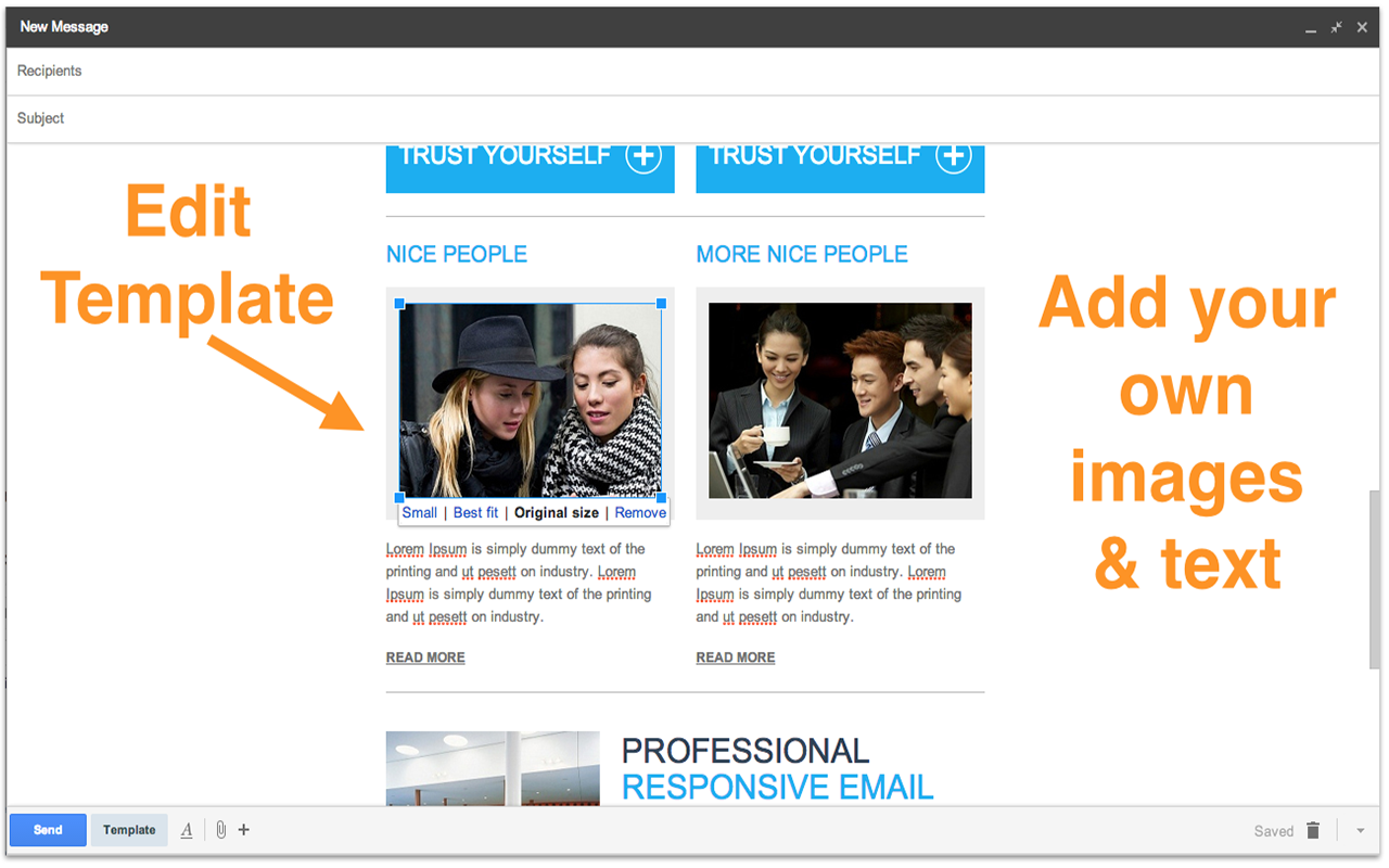 Email templates for Gmail截图3