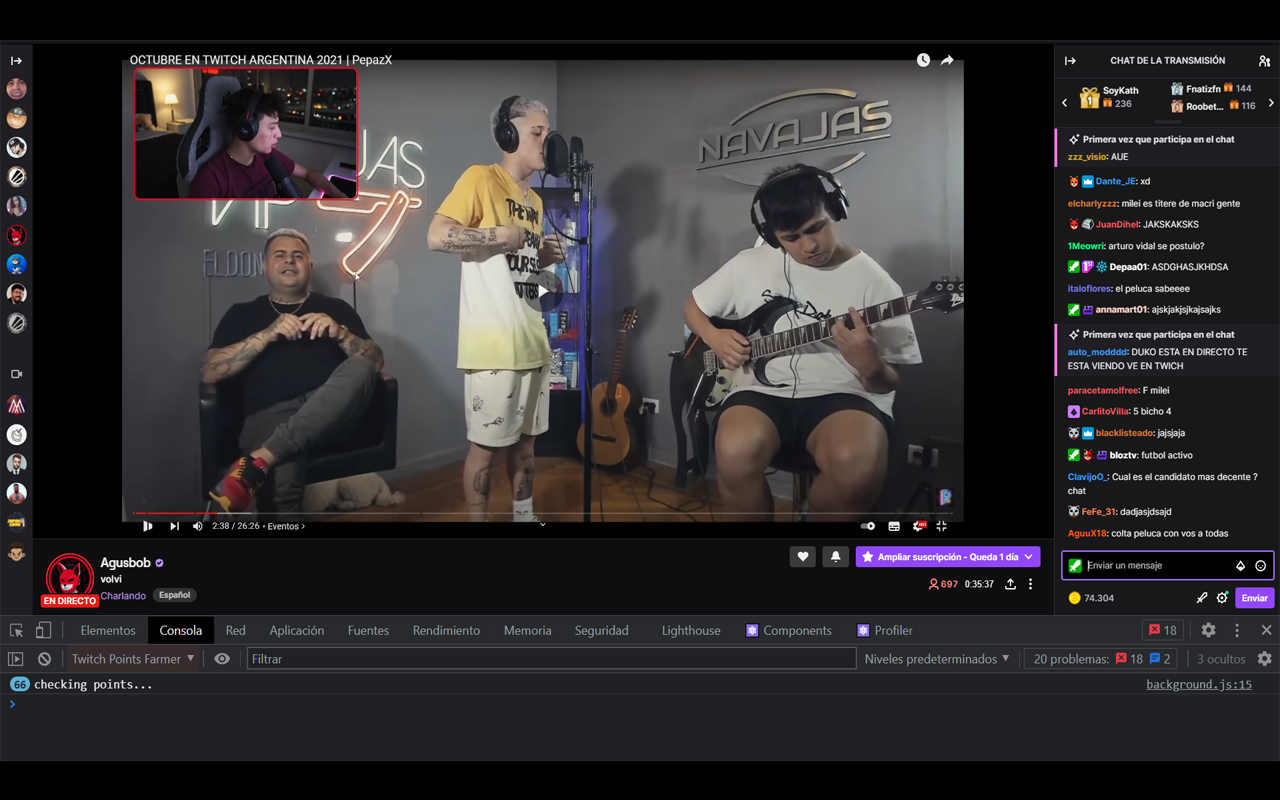 Twitch Points Farmer (Autoclicker)截图2
