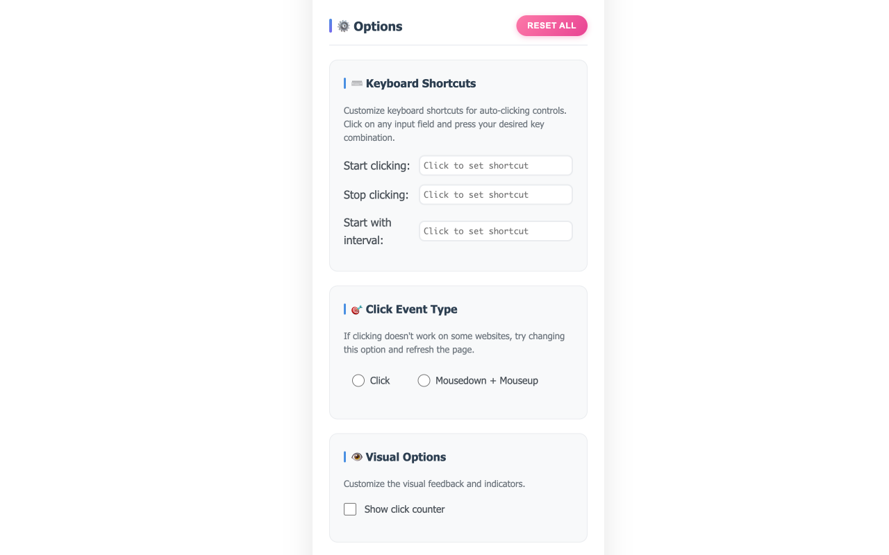 Auto Clicker截图1