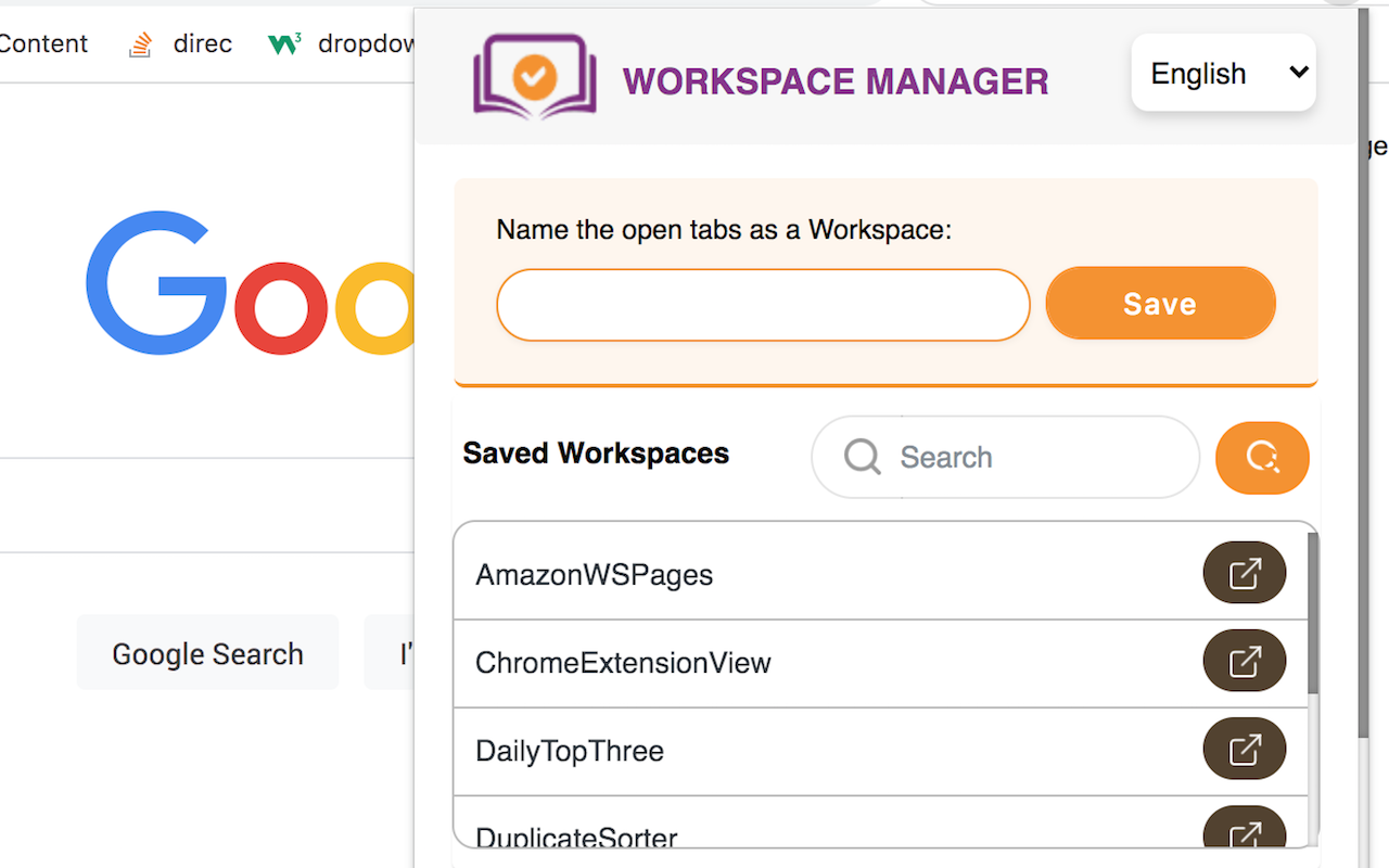 Workspace Manager截图2