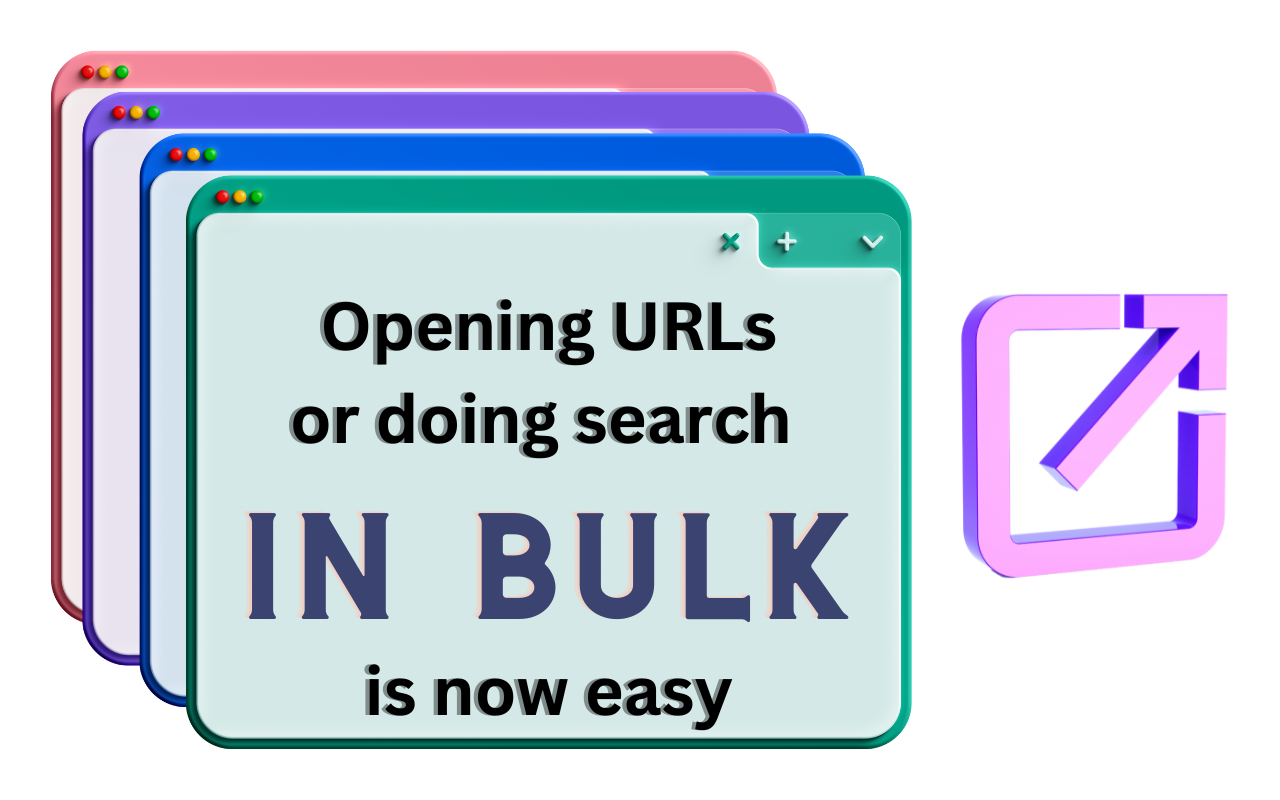 Bulk URL Opener & Bulk Search - by Bliink截图1