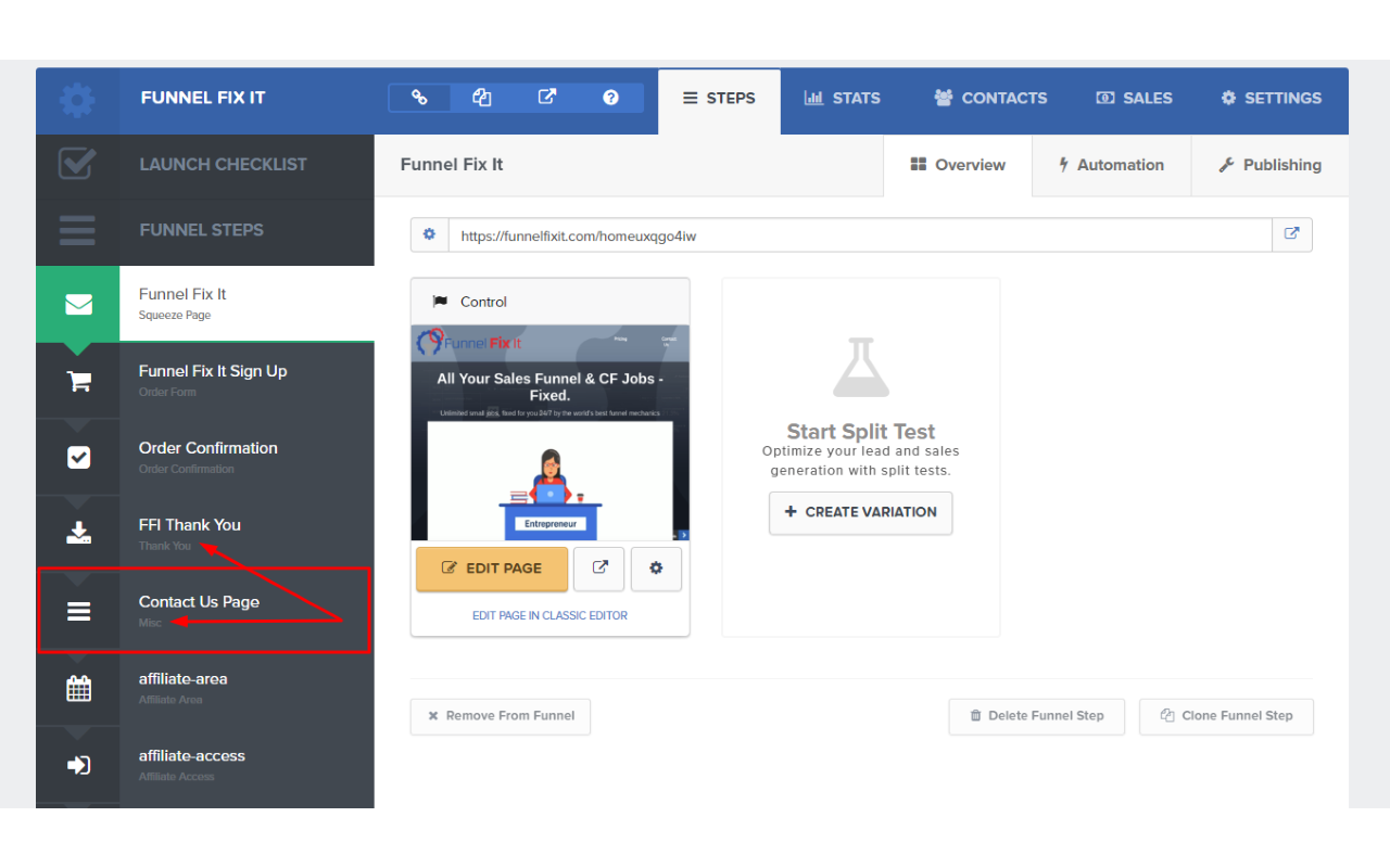 FUNNELBOT CF Page Copier截图1