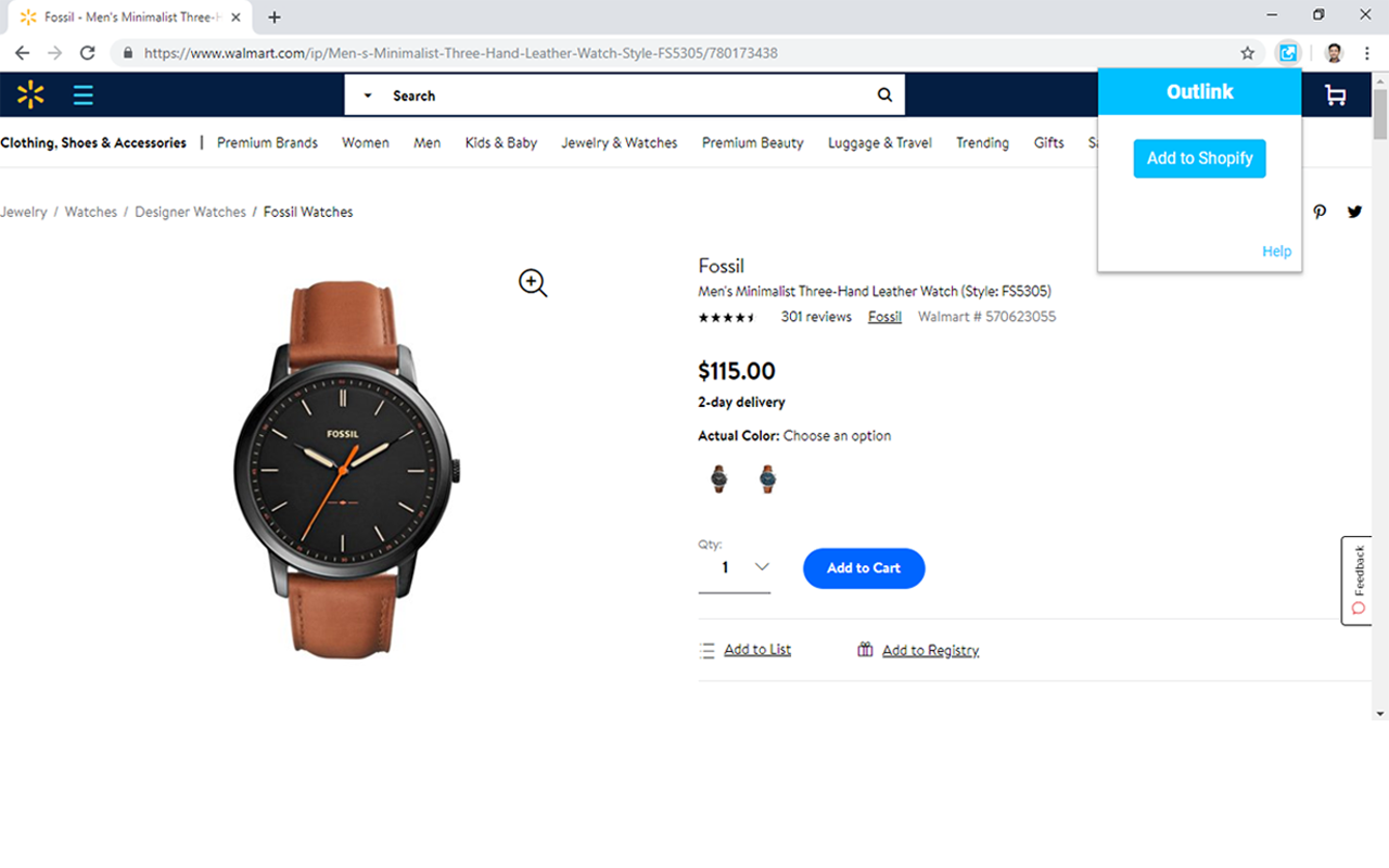 Outlink Product Importer截图1