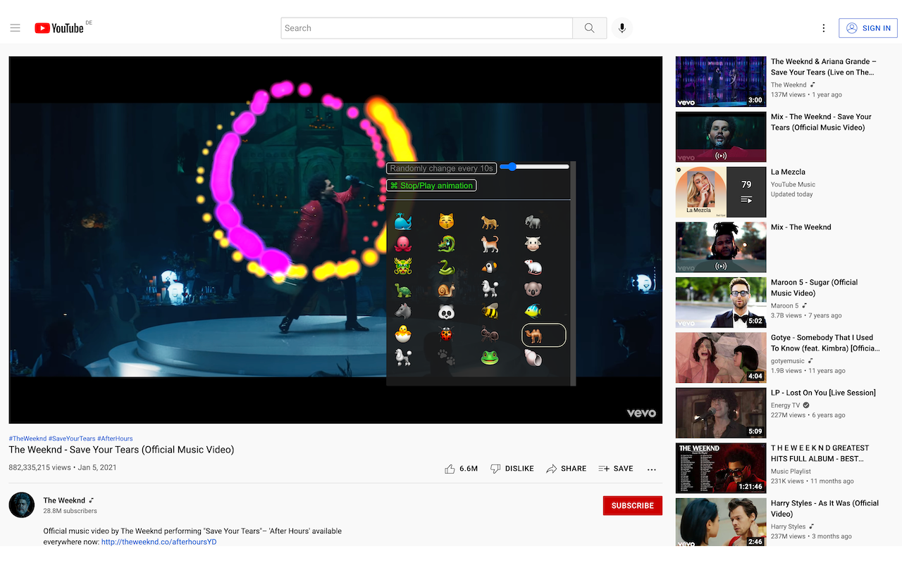 YouTube™ motion tracking截图3