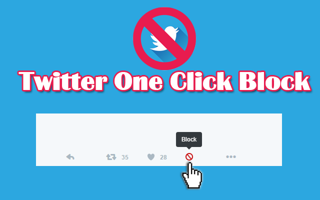 Twitter One Click Block截图2