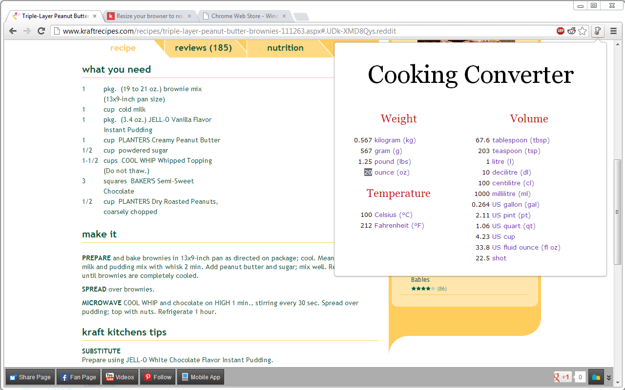 Cooking Converter截图1