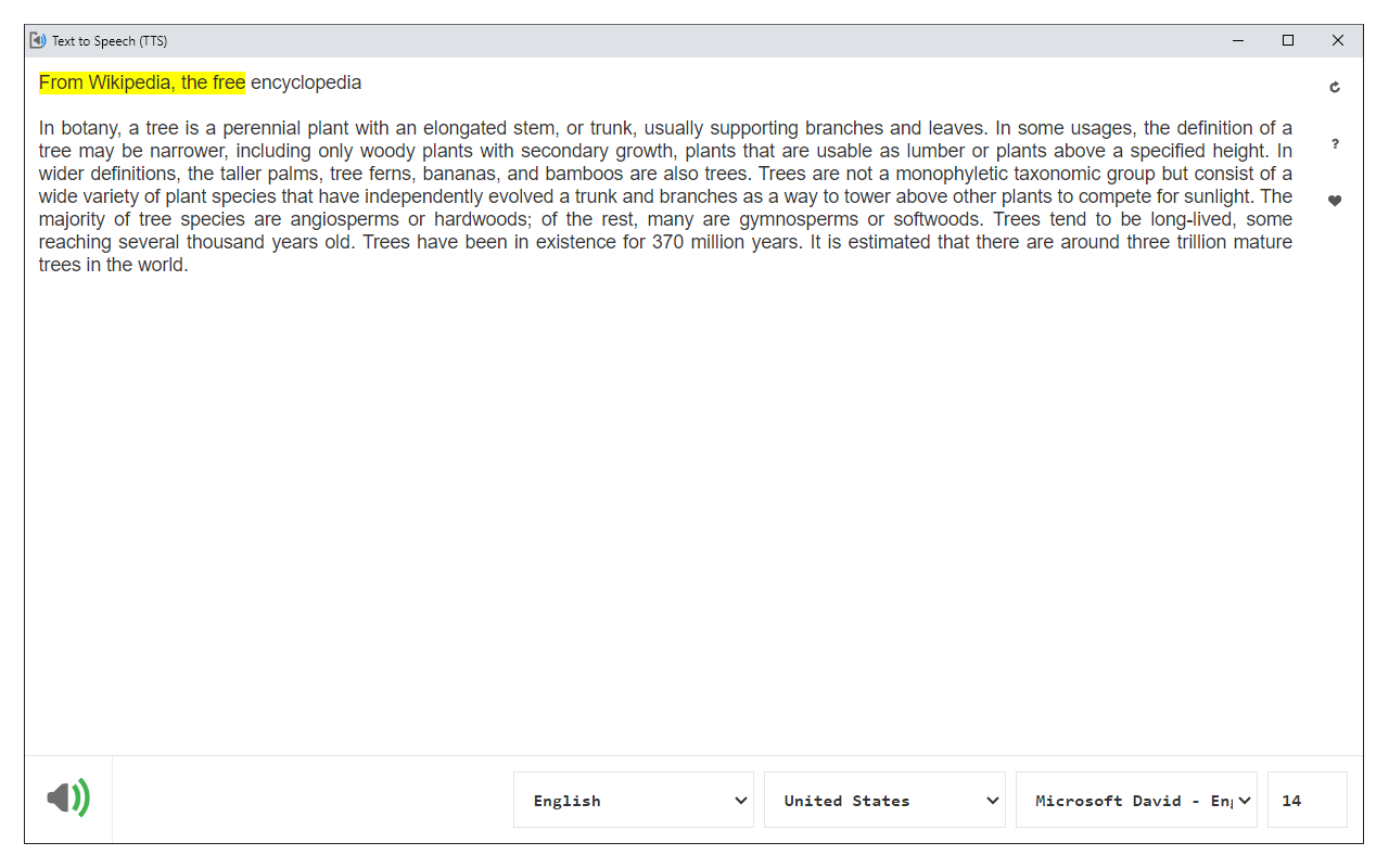 Text to Speech (TTS)截图1