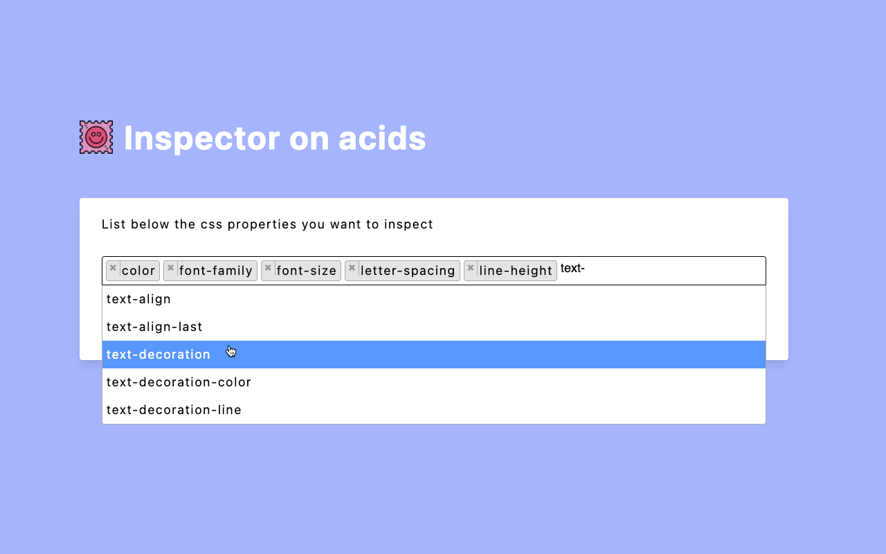 Inspector on acids截图1