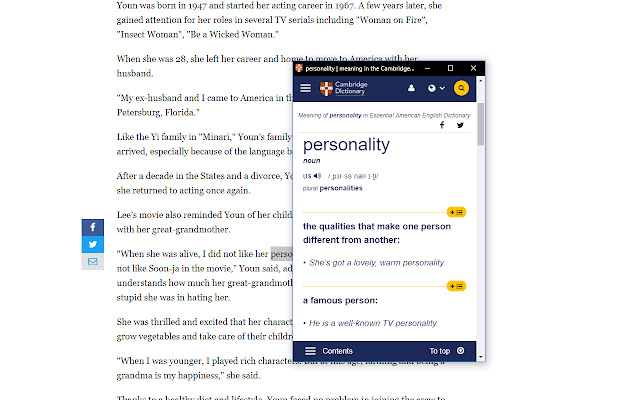Cambridge Dictionary Lookup BETA截图4
