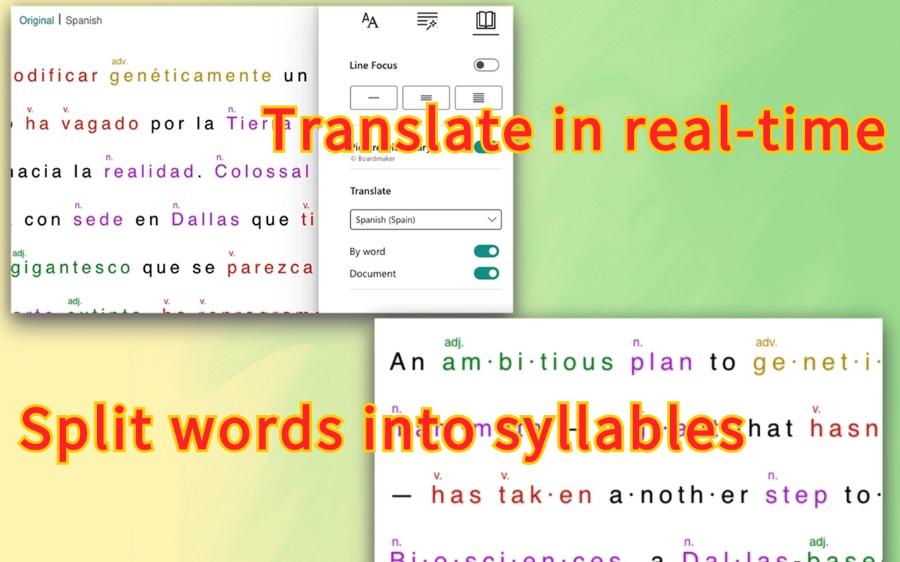 沉浸式阅读器 - 提高阅读无障碍性截图1