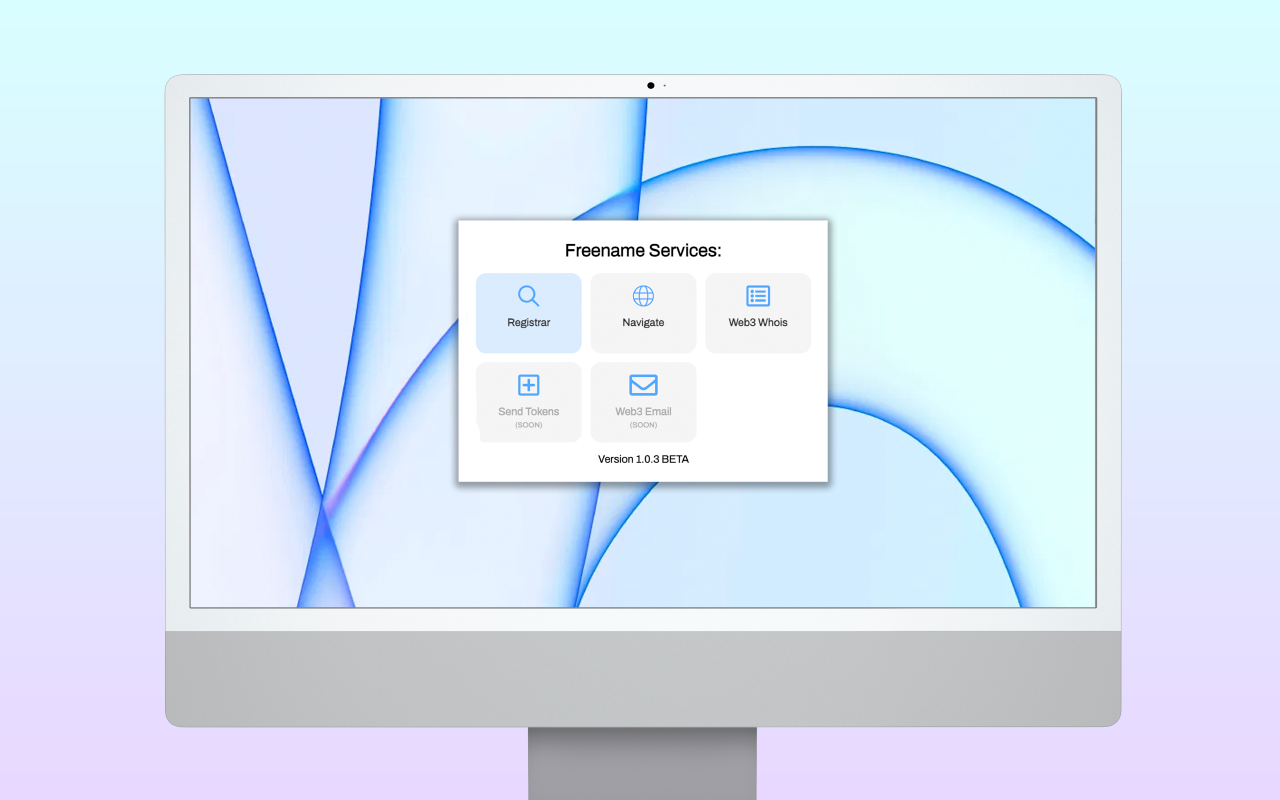 Freename Web3 Extension截图4