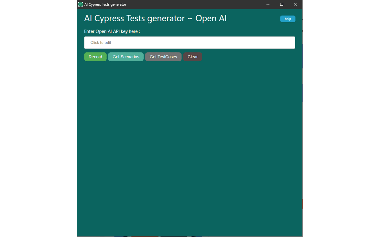 AI Cypress Tests generator截图2