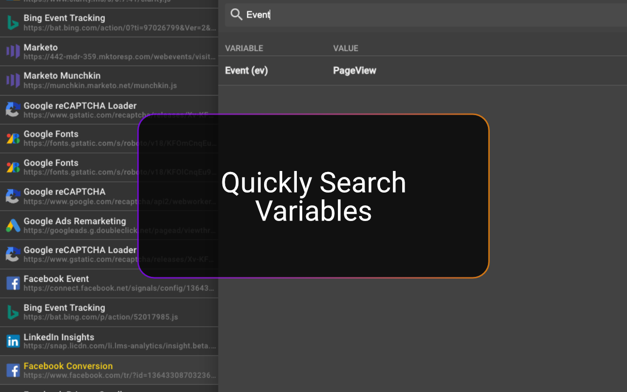 ObservePoint Debugger截图2