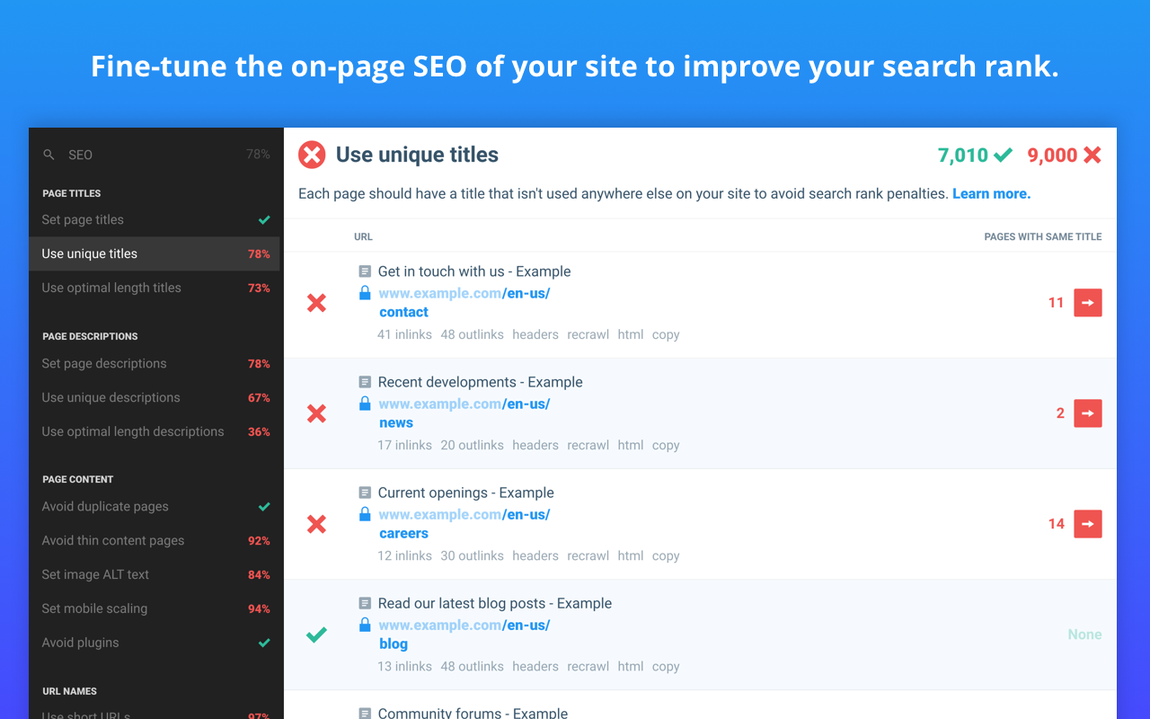 Checkbot: SEO, Web Speed & Security Tester 🚀截图3