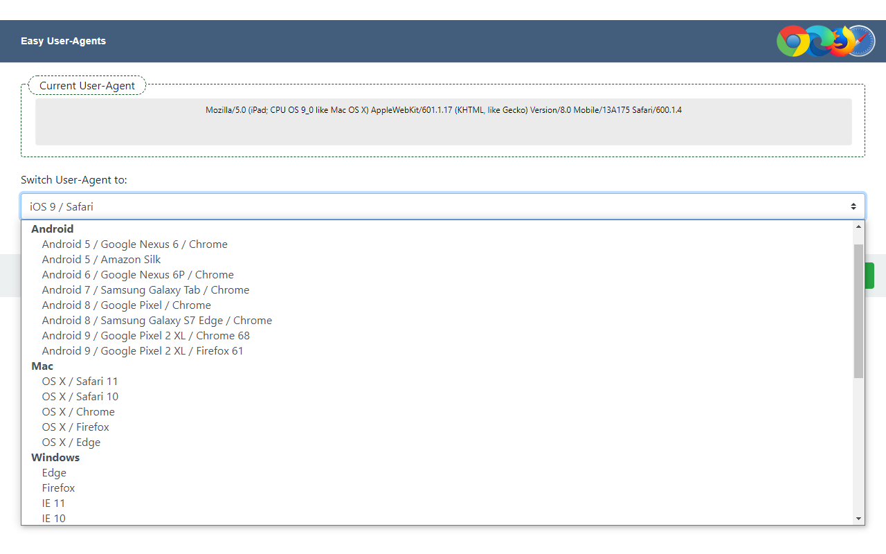 Easy User-Agents截图4