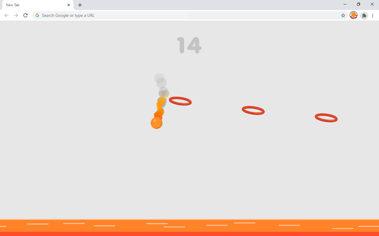 Flappy Basketball Game截图3
