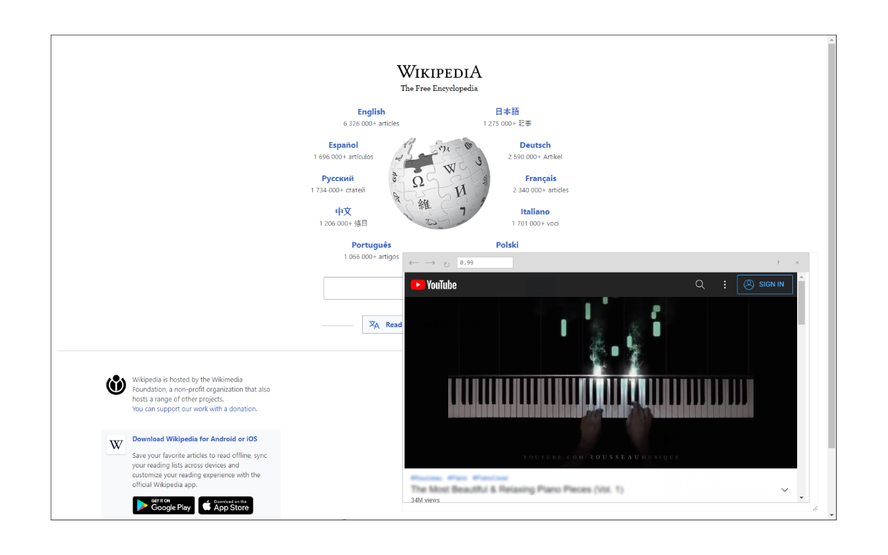 Anywhere Player for YouTube™截图1