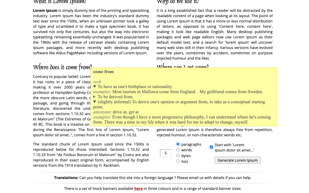 Instant Multilingual PDF/HTML/TXT Dictionary截图1