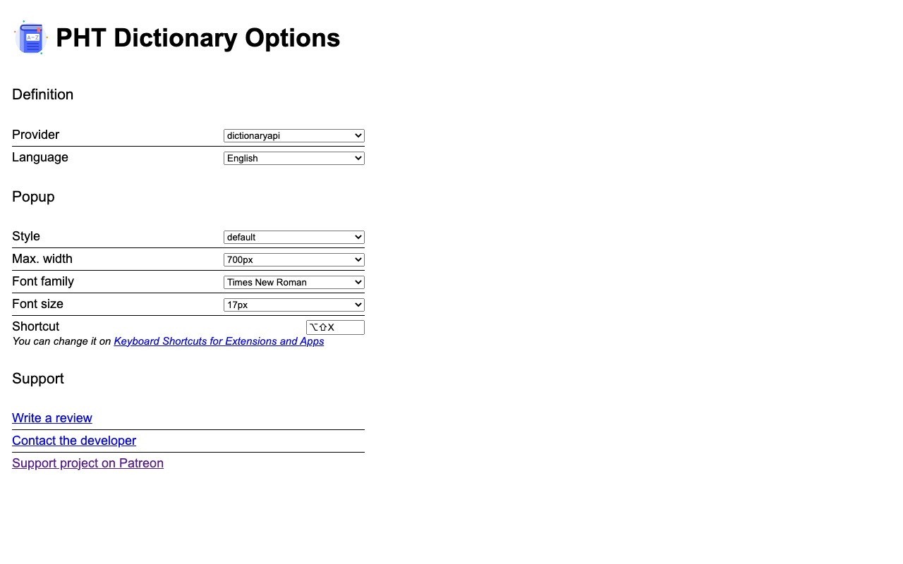 Instant Multilingual PDF/HTML/TXT Dictionary截图2