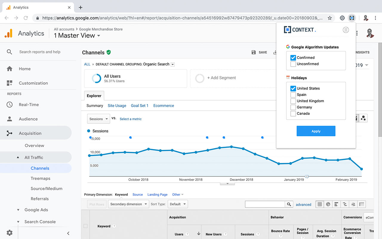 Enhanced Google Analytics Annotations截图1