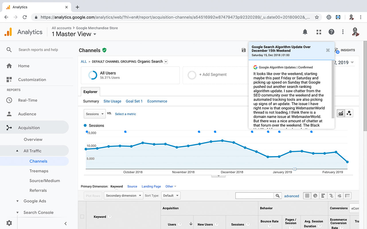 Enhanced Google Analytics Annotations截图2