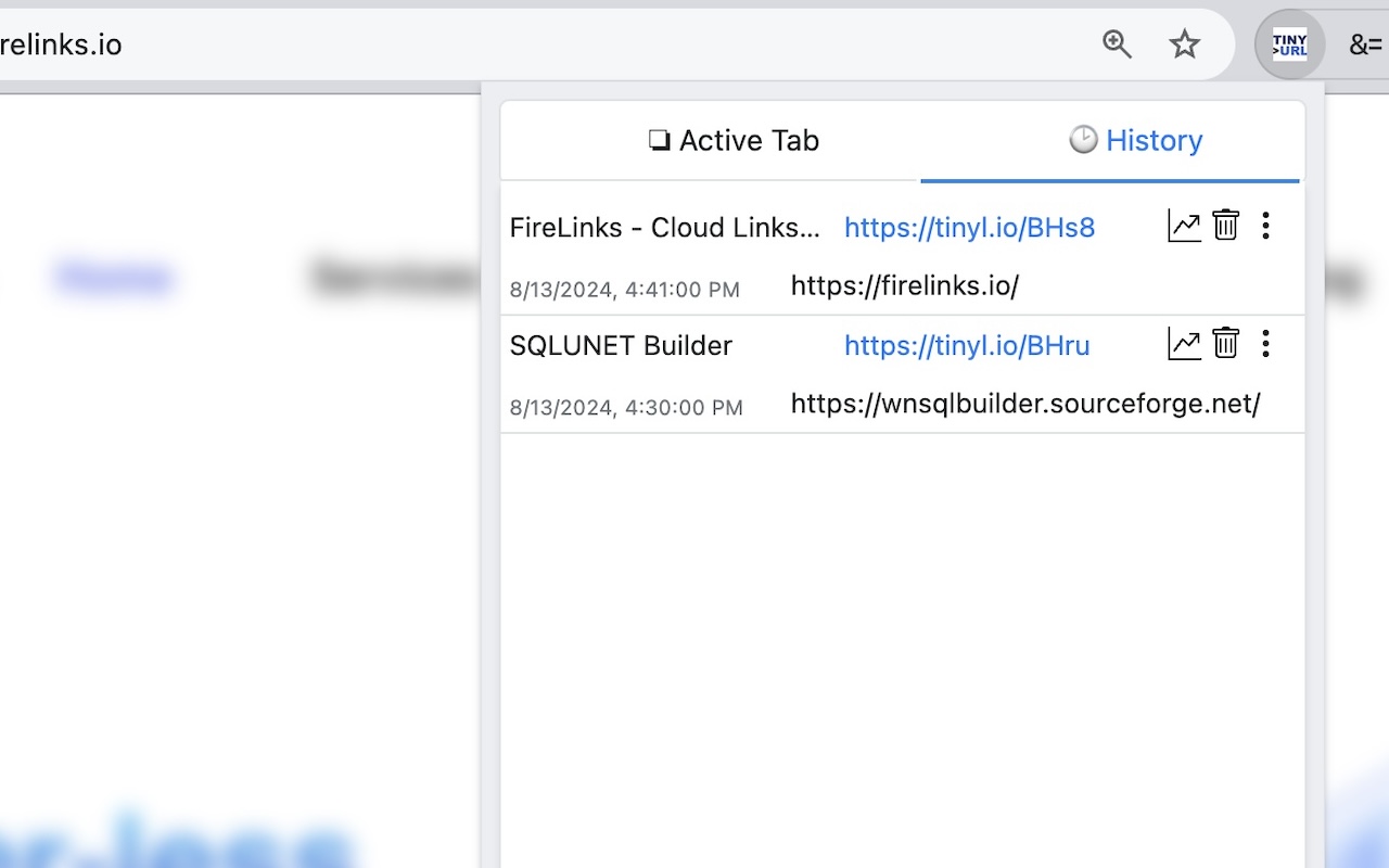 Tiny URL Shortener截图1