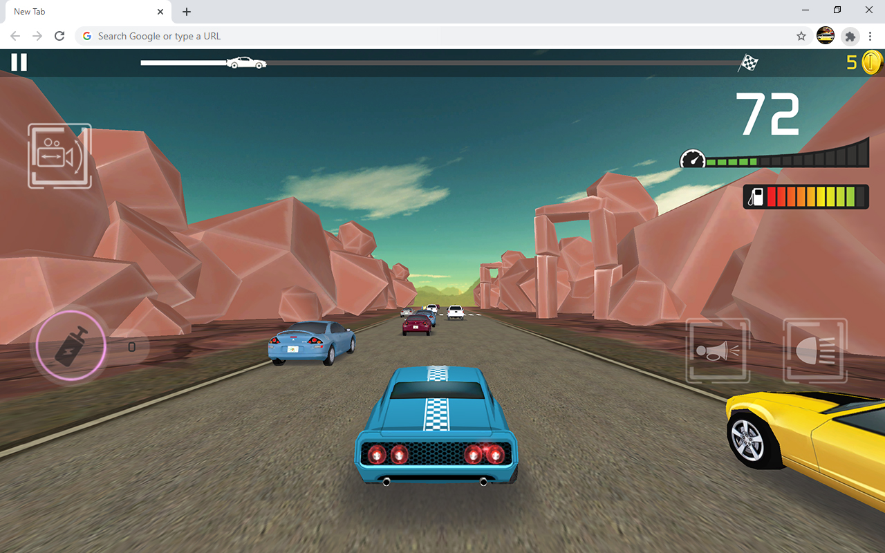 Traffic Car Revolt Game截图2