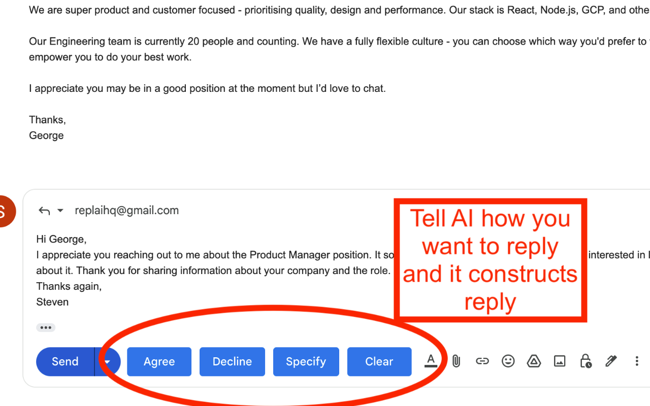 replyai.app - AI for emails截图1