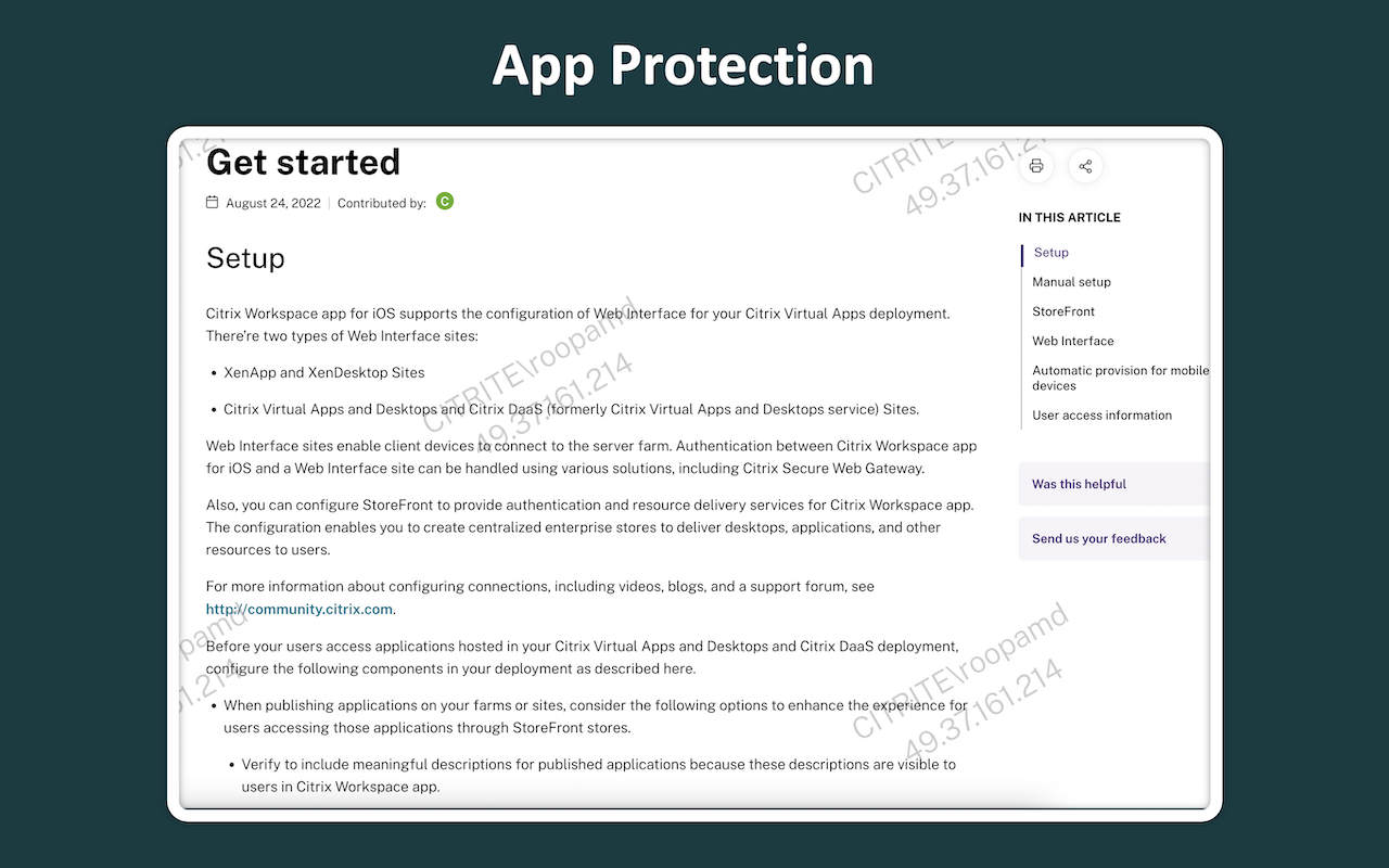 Citrix Web Extension截图1