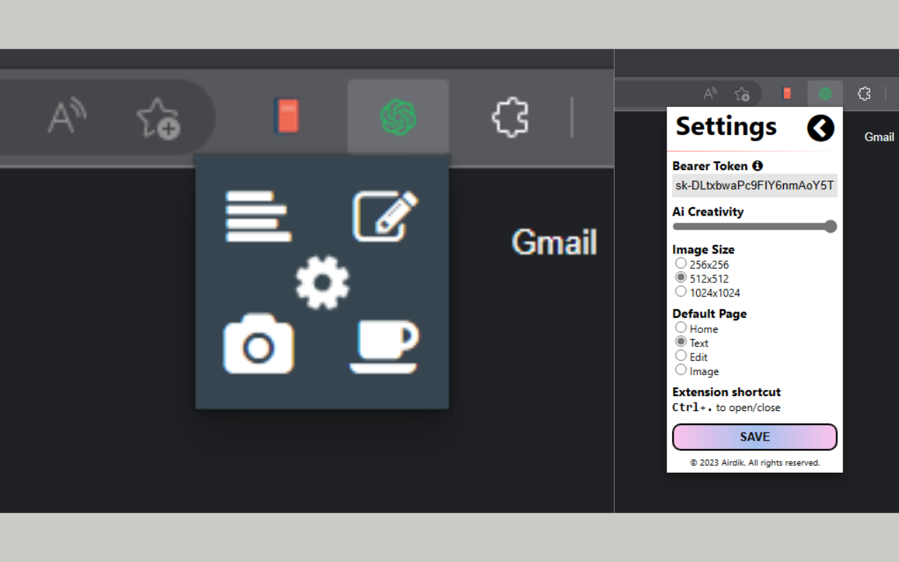 GeePeeTee - OpenAi ChatGPT + Image assistant截图1